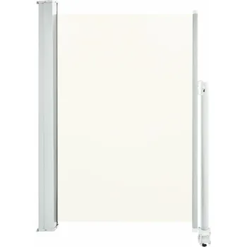 Stínicí technika Boční rolovací markýza na terasu, 120 x 300 cm, krémová