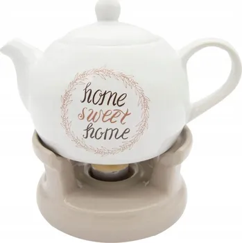 Tradiční keramická Konvice Meyerhoff 1 l béžová, bílá