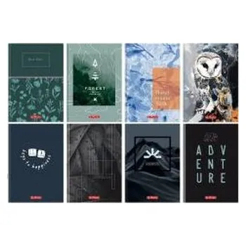 Set školních potřeb Brulion A5/96K linia mix (5szt) HERLITZ