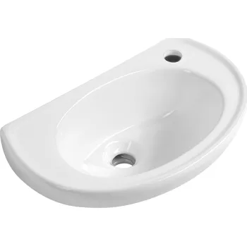 Umyvadlo BRUCKNER WINZ keramické umývátko 46x27cm, bílá