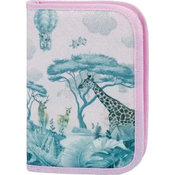 Penál BAAGL Školní penál klasik 2 chlopně - Safari