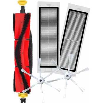 Sada příslušenství pro robotický vysavač Sada HEPA filtrů a kartáče k vysavači ROBOROCK Sweep One S5 a 6R kartáčky bílé 5ks
