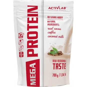 Protein Protein WPC Activlab Mega Protein 700 g, kávová příchuť