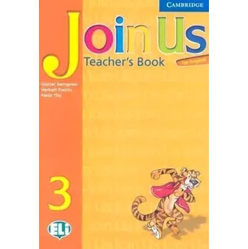 Český jazyk Join Us for English 3 Teachers Book (Günter Gerngroß, 2006)