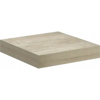 police Police z MDF desky VidaXL 23,5 x 23 cm, dekor dub přírodní