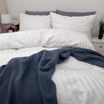 Povlečení Bavlněné povlečení 140x220 Atlas Grádl II.jakost Zapínání: zip, Velikost polštáře: 50x70, Velikost přikrývky: 140x220