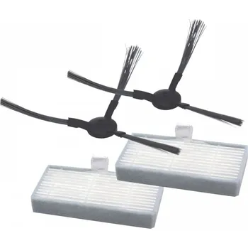 Sada příslušenství pro robotický vysavač HEPA filtry a kartáčky pro vysavač ETA Rover 1248 90020 sada 4ks