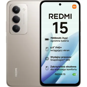 Mobilní telefon Smartphone Xiaomi Redmi 15 8 GB / 256 GB 4G (LTE) stříbrný