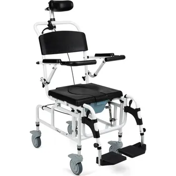 Toaletní křeslo Timago Master Tim Plus polohovací toaletní a sprchové křeslo