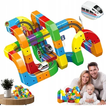 ostatní stavebnice Stavebnice Magic Track Train k sestavení