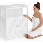 Koupelnová skříňka Songmics BBC40WT 30x60x80 cm