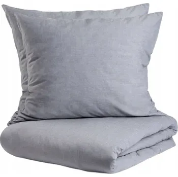 Povlečení Povlečení GOSSY bavlněné z barvených vláken modré 220x200 + 2*70x80 HOMLA