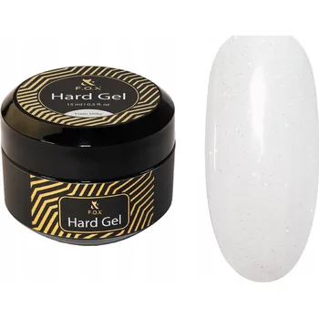 Lak na nehty FOX Tvrdý gel Flash Milky, 15 ml
