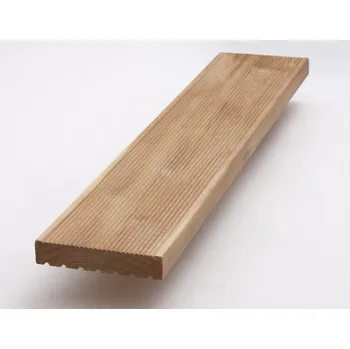 Terasové prkno MODŘÍN SIBIŘSKÝ terasové prkno 27x143 x 4000 mm ( cena 1 m2 )