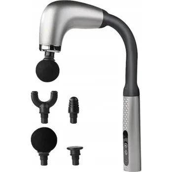 Masážní přístroj PRO Karku masážní pistole na záda a tělo masażer Maxtop MP-930 srebrny