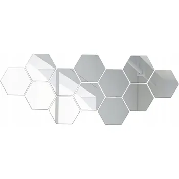 Zrcadlo Zrcadlo Aptel nástěnné, hexagonální, 120 x 110 mm