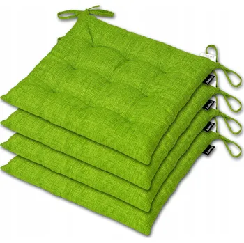 Podsedák Sada POLŠTÁŘŮ NA ŽIDLE 35x35 s vázáním, 4 ks