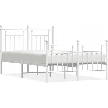 Postel Dřevěná manželská postel VidaXL 240x200 cm, vícebarevná