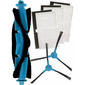 Sada příslušenství pro robotický vysavač HEPA filtry a kartáče pro vysavač CECOTEC Conga 2499 Ultra X-Treme sada 6ks