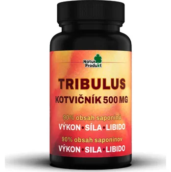 Přírodní produkt Naturprodukt Tribulus 90% Kotvičník zemní 500 mg 90 cps.