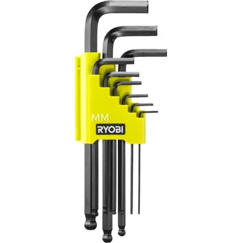 Klíč RYOBI RHFHKB-9 9dílná Sada zakulacených imbusových klíčů 5132006698