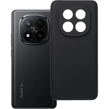Náhradní kryt pro mobilní telefon Kryt pouzdra Silicone 2mm Xiaomi Redmi Note 14 Pro Plus 5G Black