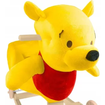 Odrážedlo Houpačka Odrážedlo pro děti 2 v 1 medvídek Pú + melodie