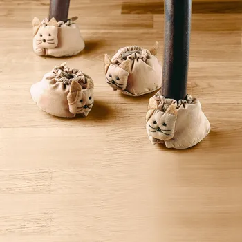 Potah na židli 3Pagen 4 návleky na židle Kočky 7 x 7 x 5,5 cm