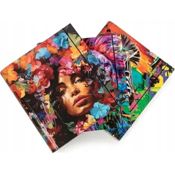 Šanon / Pořadač na dokumenty A4 2 kroužkový S GUMOU Vaupe AFRYKA Set