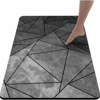 Koupelnová předložka KOUPELNOVÁ PŘEDLOŽKA XXL PROTISKLUZOVÁ RYCHLESCHNOUCÍ SAVÝ KOBEREC 50 x 80 cm