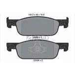 Sada brzdových destiček, kotoučová brzda PAGID T2594N