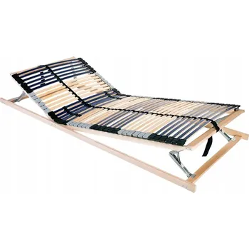 Postelový rošt Rošt do postele hnědý 80 x 190 cm Masivní bukové dřevo