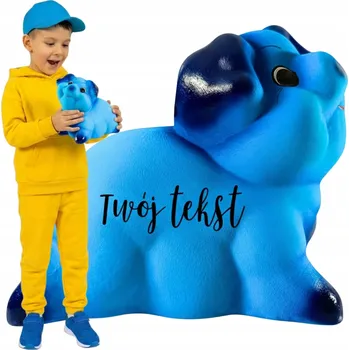 Pokladnička Pokladnička s JMÉNEM, libovolný text, keramická, bez otvoru, VELKÁ, objemná XL