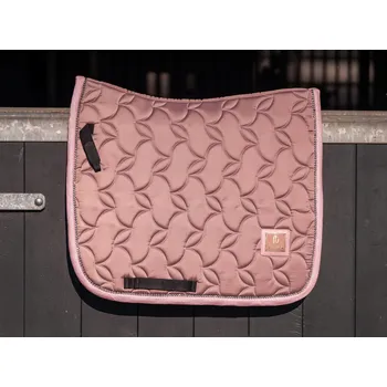 JD ATTACK Podsedlová Dečka Dafne Drezurní Růžová FULL - prošívaná, s krystalky