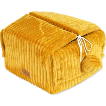 Domeček pro kočky Magic Cat žlutý čtvercový 1 cm x 40 cm