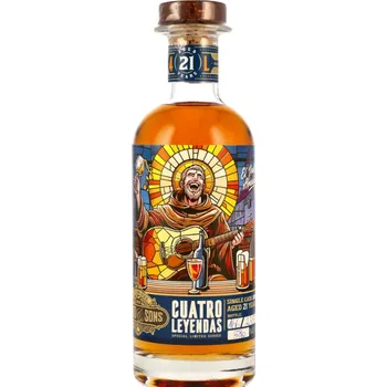 Rum Romero & Sons Cuatro Leyendas no.2 el Padre Almeida 58% 0,7l (holá láhev)