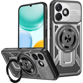 Pouzdro na mobilní telefon Techsuit - RuggedCam - Honor X5c Plus - Šedá