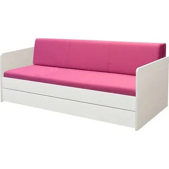 Pohovka MENEOS 80 VV-OBA BOKY VYSOKÉ (MINOS 80 VV) - rozkládací pohovka s úp a roštem (3BALÍKY) , lamino PINO AURELIO-bez matrace,kolekce "FN" (K150)NOVINKA