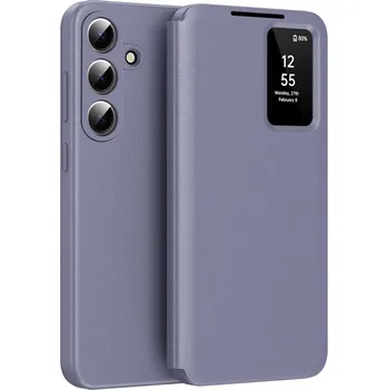 Pouzdro na mobilní telefon Techsuit - SmartView Series - Samsung Galaxy S26 - Fialová