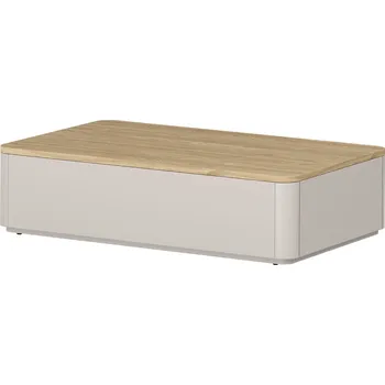 Konferenční stolek Konferenční stolek Elivo - Meble Bogart kašmír / olejovaný dub 100x25.5 cm