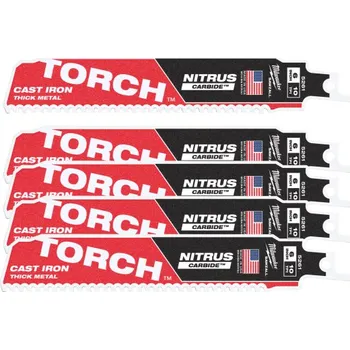 Pilový plátek MILWAUKEE pilové plátky TCT TORCH NITRUS 150 x 10, 5 ks, 48006551