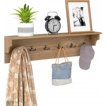 Věšák Šatní ramínko Costway, béžové odstíny