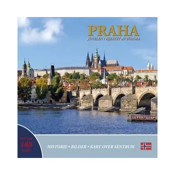 Literární cestopis Praha: Juvelen i hjertet av Europa (norsky)