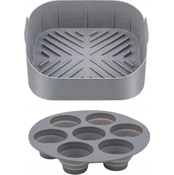 Forma na pečení Silikonová Forma na Muffiny / Vložka do Horkovzdušné Fritézy - Příslušenství pro Air Fryer