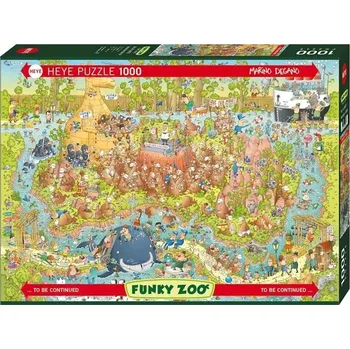 Puzzle Funky Zoo Heye Puzzle 1000 ks