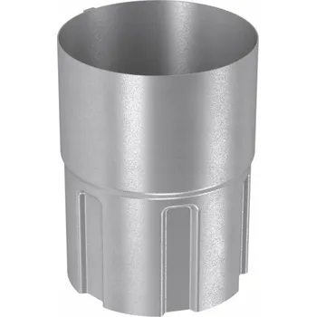 Střecha BRYZA Spojka svodu pozinkovaná Ø 100 mm, Přírodní