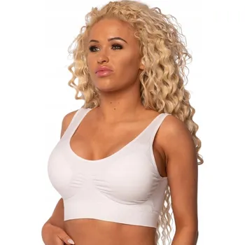 Podprsenka Sportovní Podprsenka Push Up Plus Size Bez Kostic Pohodlná 4XL/5XL