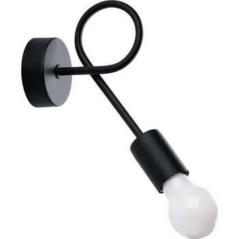 Nástěnné svítidlo Nástěnné svítidlo SOLLUX LIGHTING černé E27 15 W