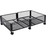 Organizér pod postel s kolečky, černá, TOMKO TYP 1