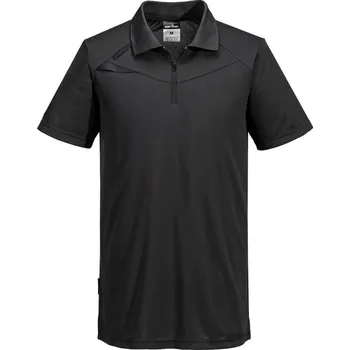 Pánská móda PORTWEST Polokošile DX410 S/S, krátký rukáv POR-DX410MBRXL XL Modrá metro